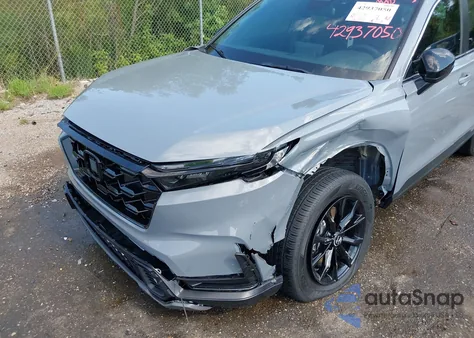 2024 Honda Cr-V Hybrid Sport из США, поврежденный, VIN 7FARS5H58RE028355